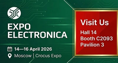 Selamat Datang Ke Pusat Pameran Elektronik Rusia 2026 #14, Gerai C2093, 14-16...